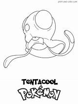 Coloring Pages Pokemon Print Color sketch template