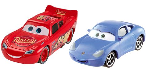 disney pixar cars  lightning mcqueen sally die cast vehicle  pack