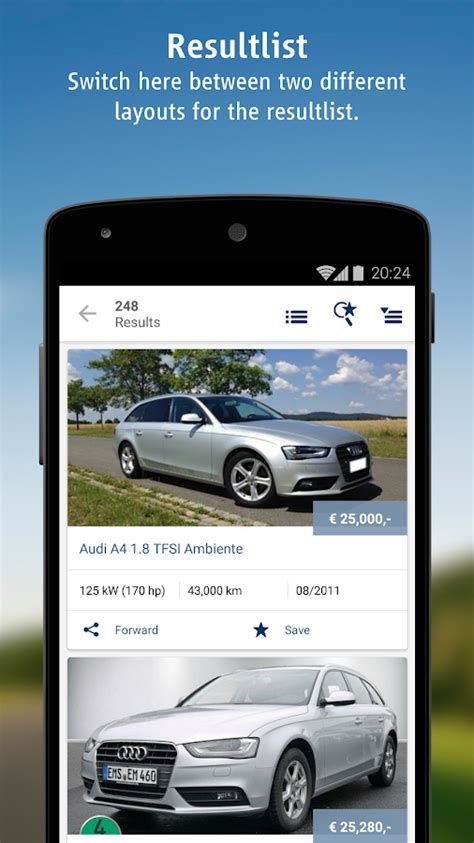 autoscout  car finder screenshot