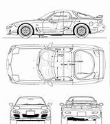 Mazda Rx Coloring Pages Template sketch template