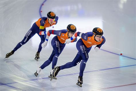 Canada And The Netherlands Win Team Pursuit Golds At Isu Speed Skating