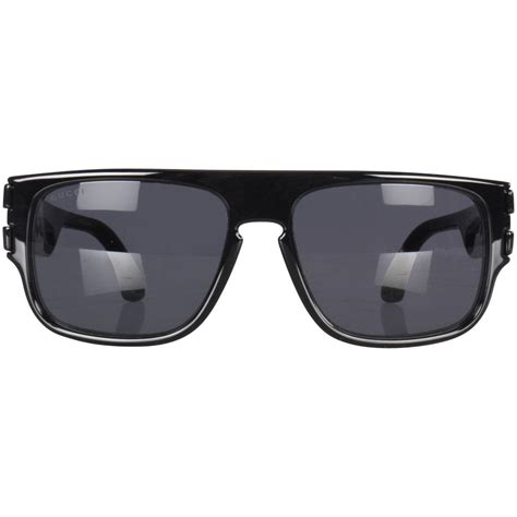 gucci sunglasses classic black gucci logo sunglasses men from