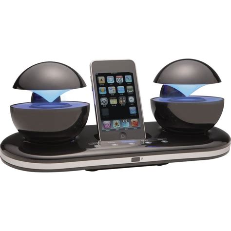 speakal icrystal docking station speakers  ipod iphone   touch control ebay