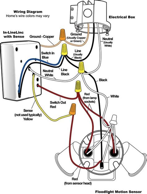 load wiring heath zenith motion sensor light wiring diagram