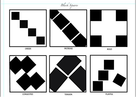 marias designs  black squares