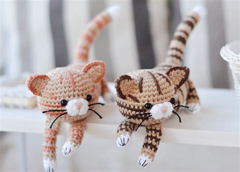crochet pattern tabby cat amigurumi firefly crochet