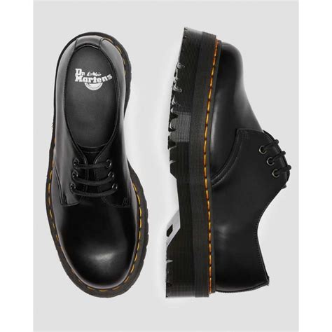 chaussures derbies dr martens  quad plateforme