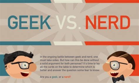geek  nerd infographic wired