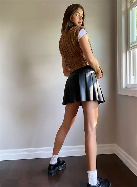 olive skirt vegan leather mini skirt cute skirts short skirts skirt