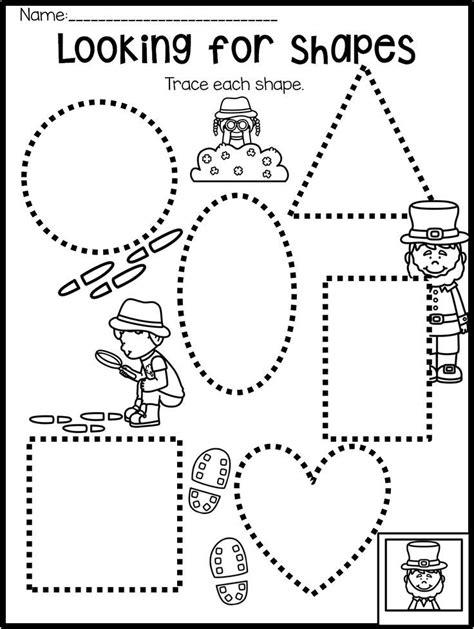 st patricks day preschool theme march preschool worksheets