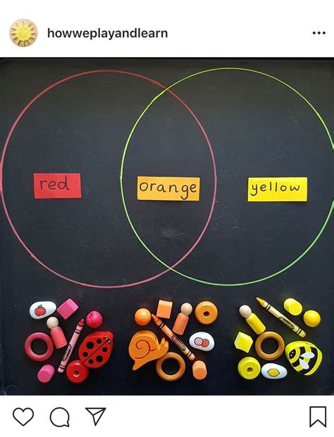 pin  chrissie reinhart  homeschool colour mixing eyfs color sorting eyfs