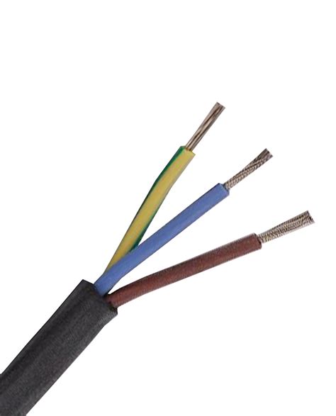 silicon mm  core black heat resistant cable showtechnix