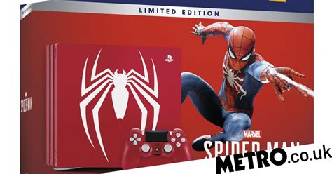 Marvel Unveil Spider Man Ps4 Pro Bundle And New Trailer At Comic Con