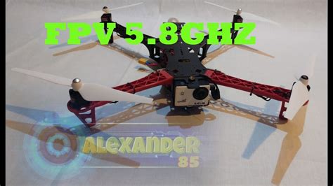drone fpv ghz montaggio  volo assembly  flight diy handmade tutorial youtube