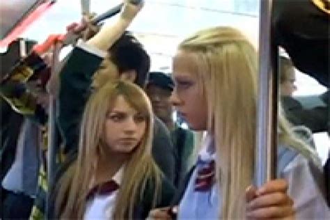 blonde girls fucked in a full crowded bus on their way to school fuqer video