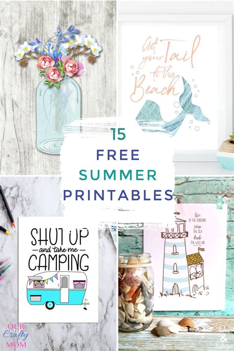 easily decorate  home  summer   summer printables