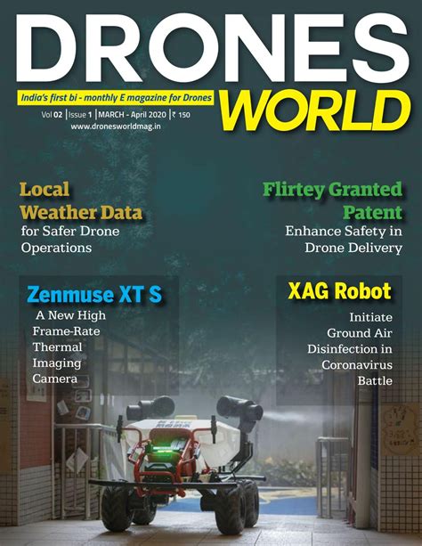 drones world march april  magazine   digital subscription