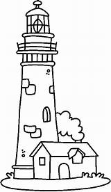 Lighthouse Coloring Pages House Clipart Phare Lighthouses Guard Drawing Drawings Kids Patterns Dessin Printable Colouring Sheets Adult Sheet Print Wood sketch template