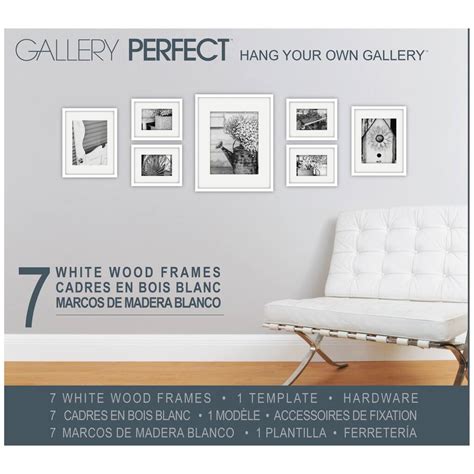 shop for the gallery perfect™ hang your own gallery white at michaels