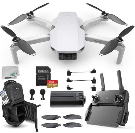 dji mavic mini portable drone quadcopter   bundle cpma walmartcom