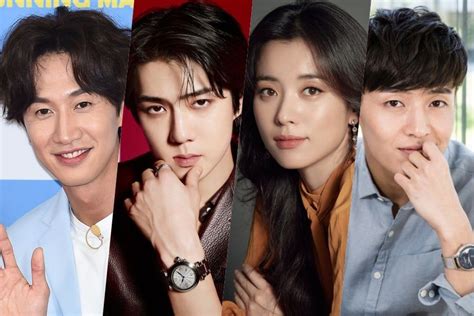 lee kwang soo exo s sehun han hyo joo kang ha neul and more to star