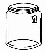 Jar Empty Coloring Cartoon Pages Jars Drawing Color Mason Firefly Preschool Clipart Prison Gif Jason Activities Clipartmag Getdrawings sketch template