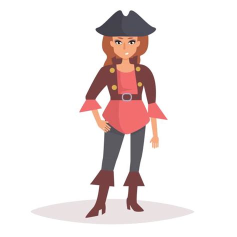 best female pirate illustrations royalty free vector graphics and clip