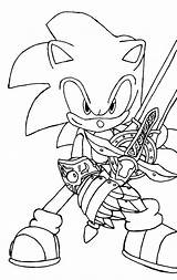 Coloring Shadow Hedgehog Sonic Pages Comments sketch template
