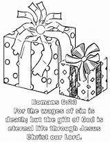 Coloring Romans 23 Kids Bible Children Pages Gift Gifts Sunday School Printable Visual Sheets Christian Gems Treasure Box Choose Board sketch template