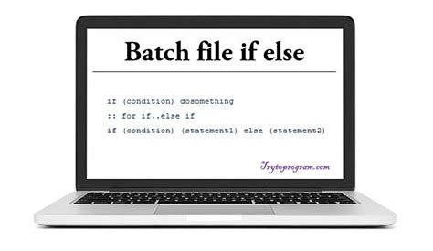 batch file         batch file programming