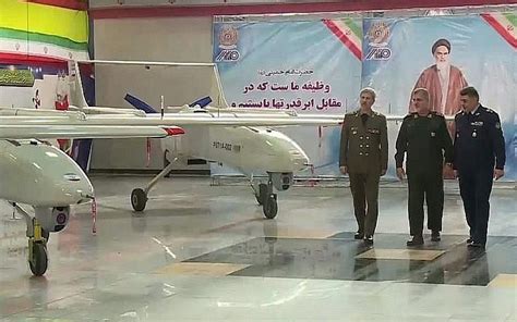 iran announces mass production  bomb carrying drones  times