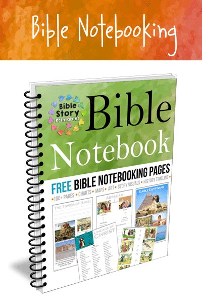 bible story printables  notebook bible crafts kids crafts bible lessons  kids
