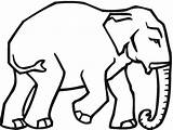 Elephant Coloring Pages Republican Trunk Drawing Walking Color Getdrawings Getcolorings Printable Animals Wildlife sketch template