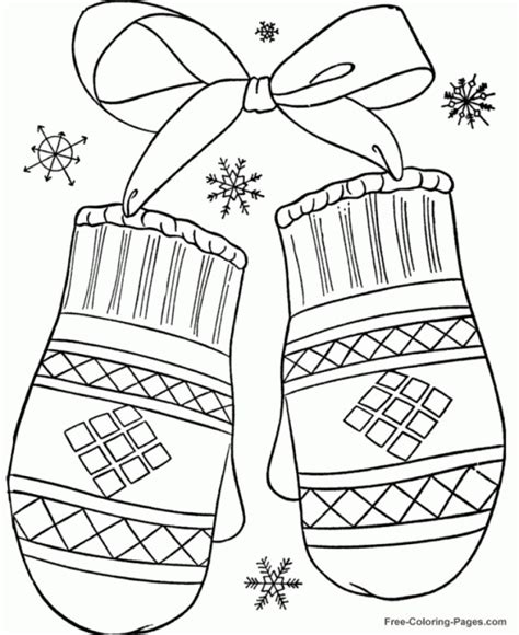 printable winter coloring pages everfreecoloringcom