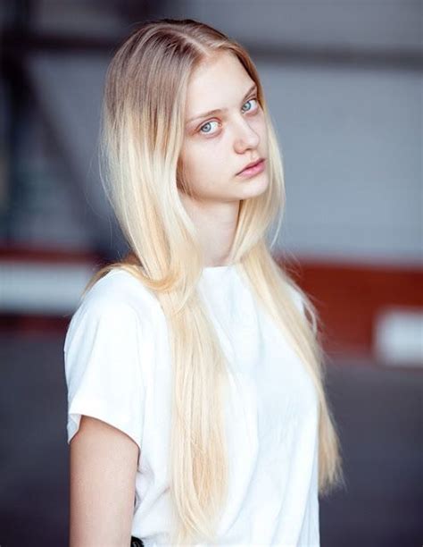 Nastya Kusakina Nastya Kusakina Model Hair Inspiration Color