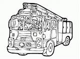 Fire Coloring Truck Pages Lego Kids Getcolorings Printable sketch template