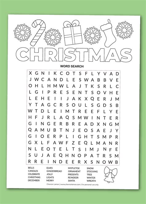printable christmas word searches printablefindercom