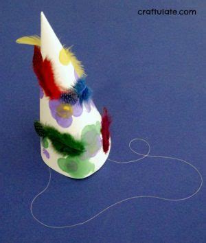 diy party hat template craftulate