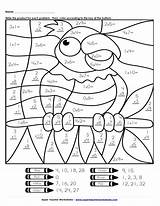 Coloring Math Pages Sheets Grade Worksheets 3rd 2nd Printable Popular sketch template
