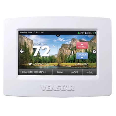 venstar  colour touch thermostat