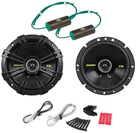 cool kicker cs654 automotive audio 6 5 coaxial 300w pair audio system