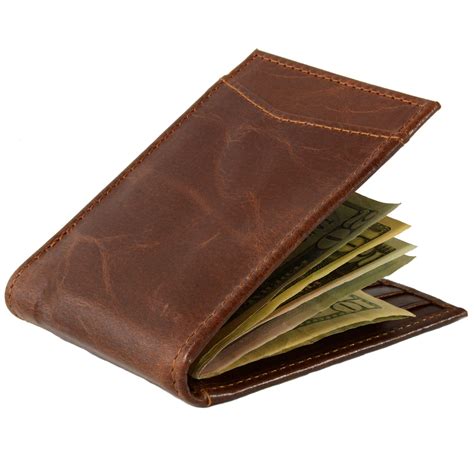 leather front pocket wallet  money clip paul smith