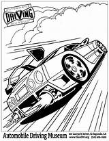 Coloring Automobiledrivingmuseum Corvettes sketch template