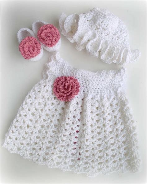 crochet baby girl baby dress crochet