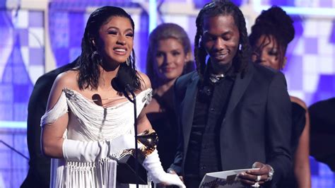 cardi b makes grammys history as 1st solo woman to win