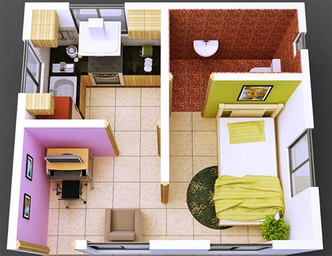 desain rumah kost minimalis sederhana wallpaper dinding