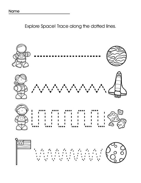 printable tracing worksheets preschool