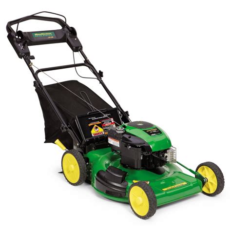 john deere cc    propelled rear wheel drive gas lawn mower  mulching capability