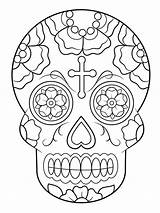 Skulls Lobanje Kleurplaat Bojanke Kleurplaten Malvorlage Nazad sketch template