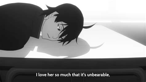 monochrome bakemonogatari find and share on giphy